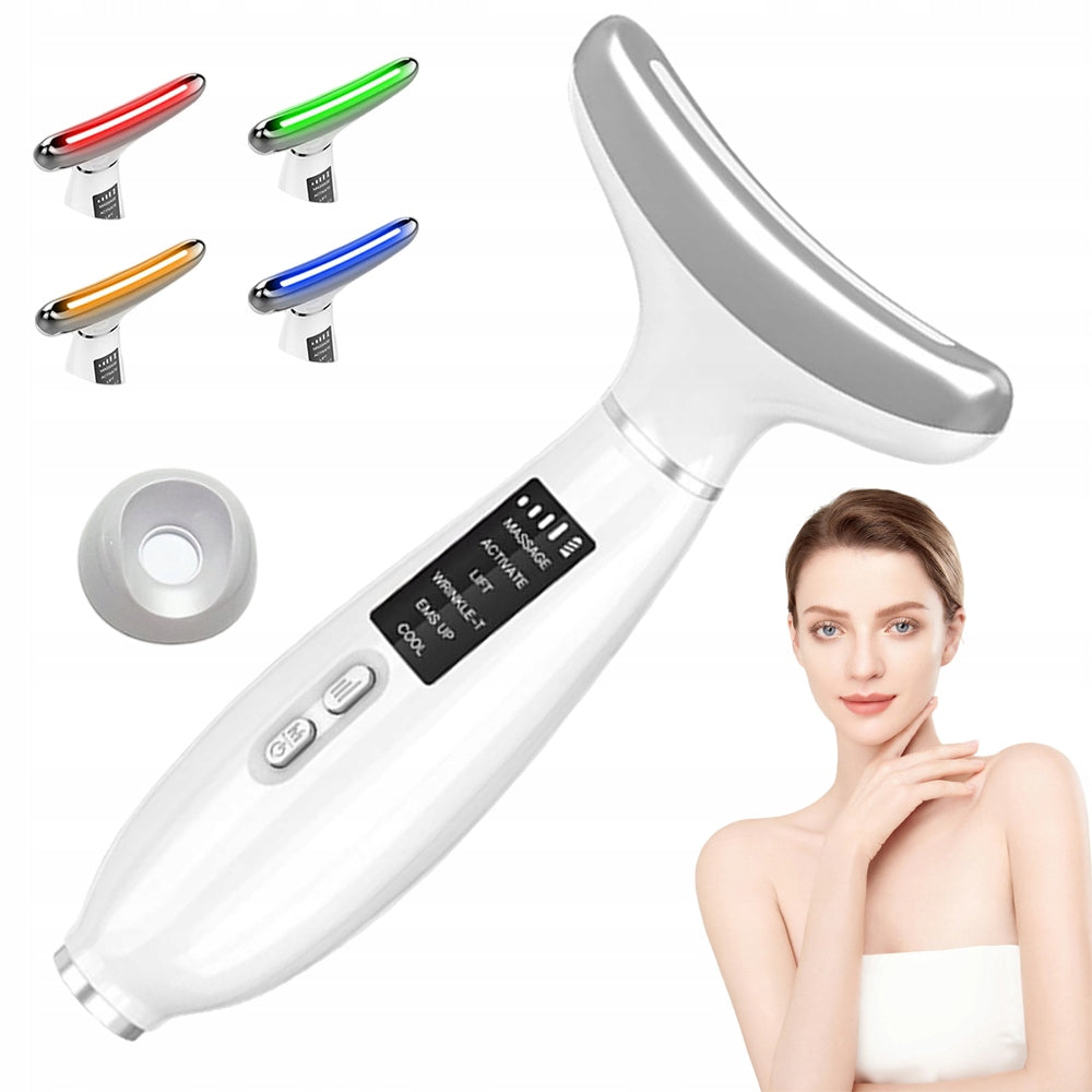 NECK FACE LIFTING MASSAGER SONIC FOR FIRMING VIBRATION EMS