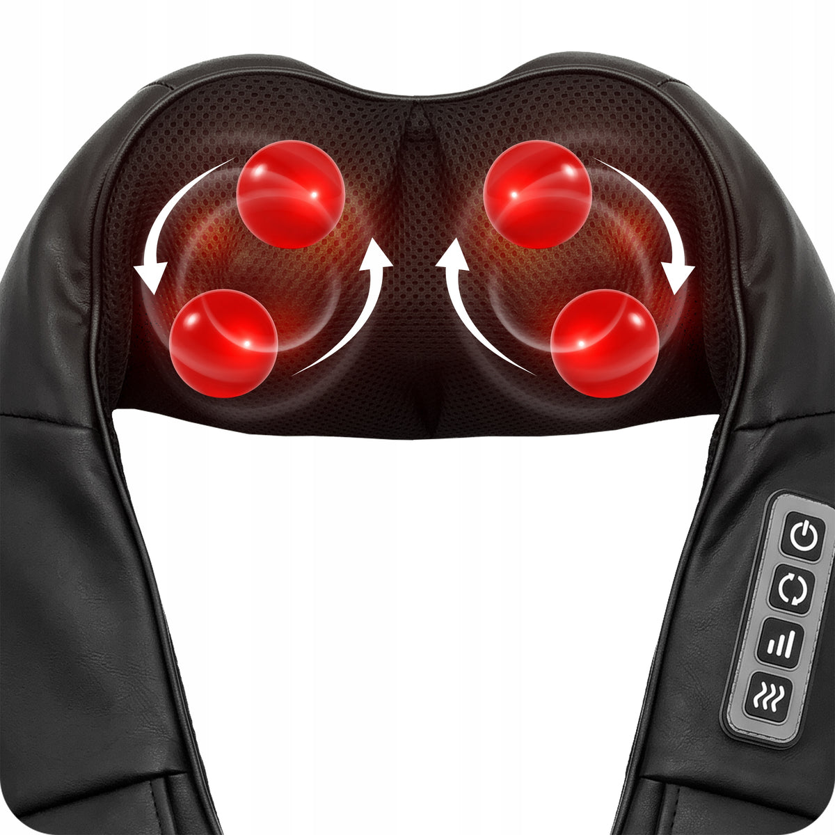 NECK MASSAGER BACK NECK BODY FEET ARMS HEATING MASSAGE BELT RELAXATION Packaging status original