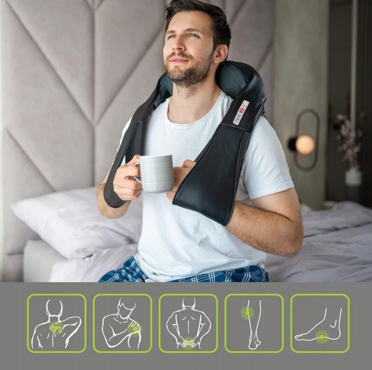 NECK MASSAGER FOR NECK OF BACK FEET SHIATSU MASSAGE HEATING BELT Manufacturer code 5904505923947