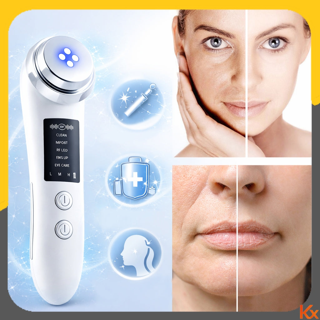 NEEDLELESS MESOTHERAPY 4in1 ELECTRIC FACE CARE MASSAGER LIFTING Packaging status original