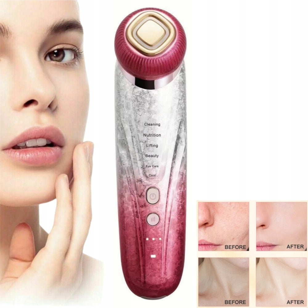 NEEDLELESS MESOTHERAPY 6in1 PHOTOTHERAPY, RF, Microcurrent, Hot and Cold Wraps