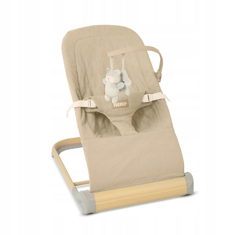 NENO NESSO CREAM ROCKER BABY LOUNGER Packaging status original