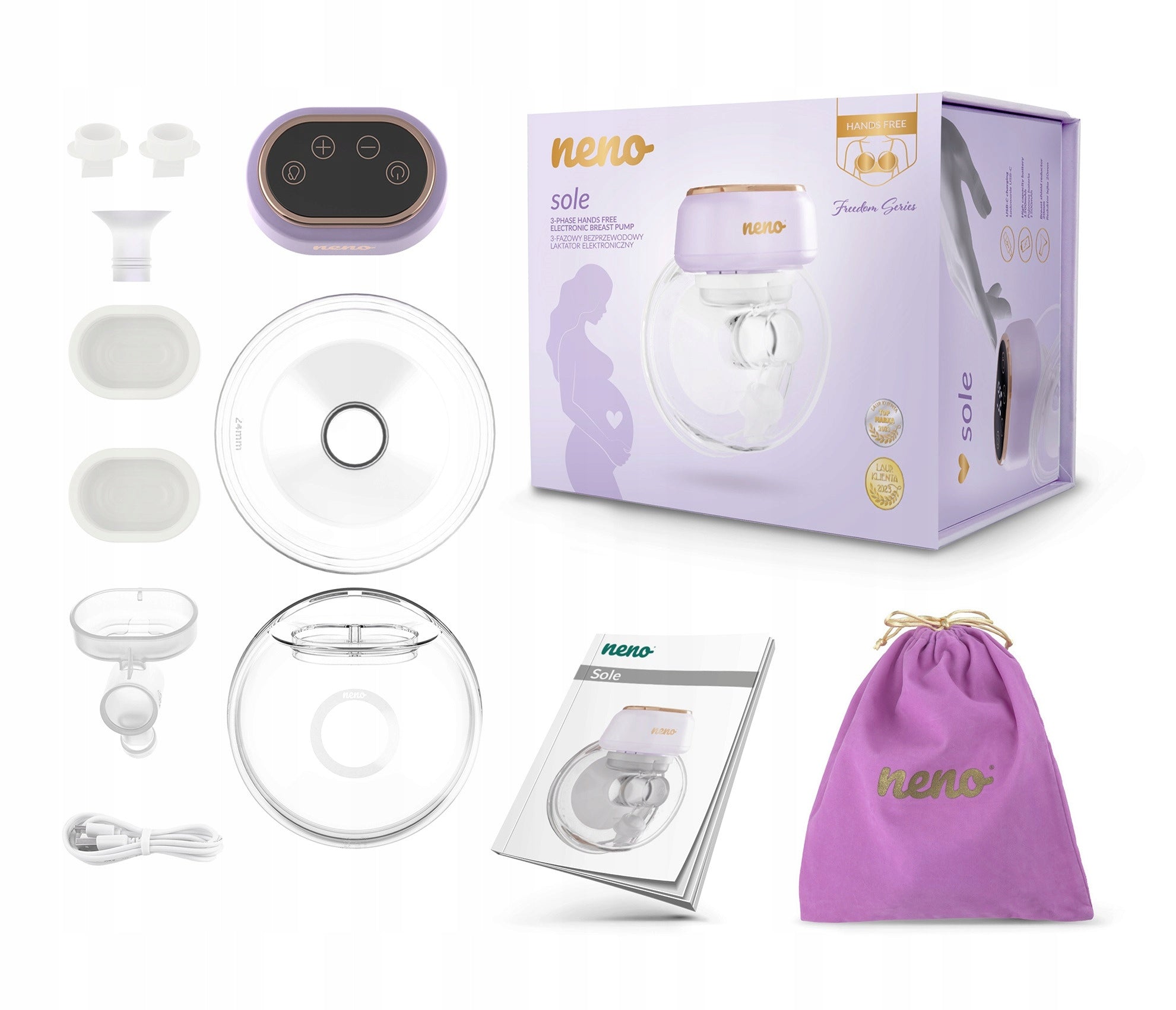 NENO Sole shell breast pump