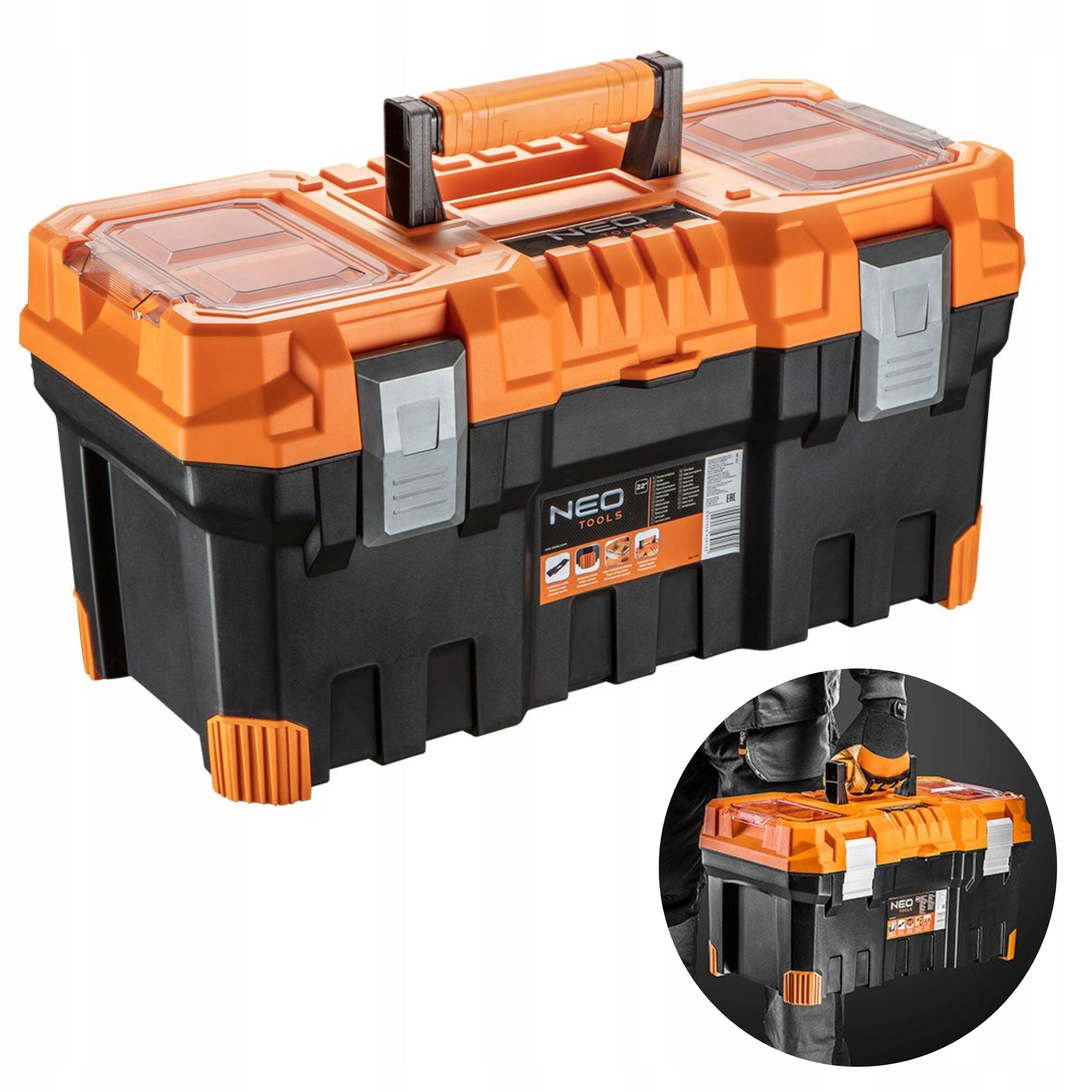 NEO STRONG TOOL BOX FOR CARRYING 84-114 ORGANIZER CASE