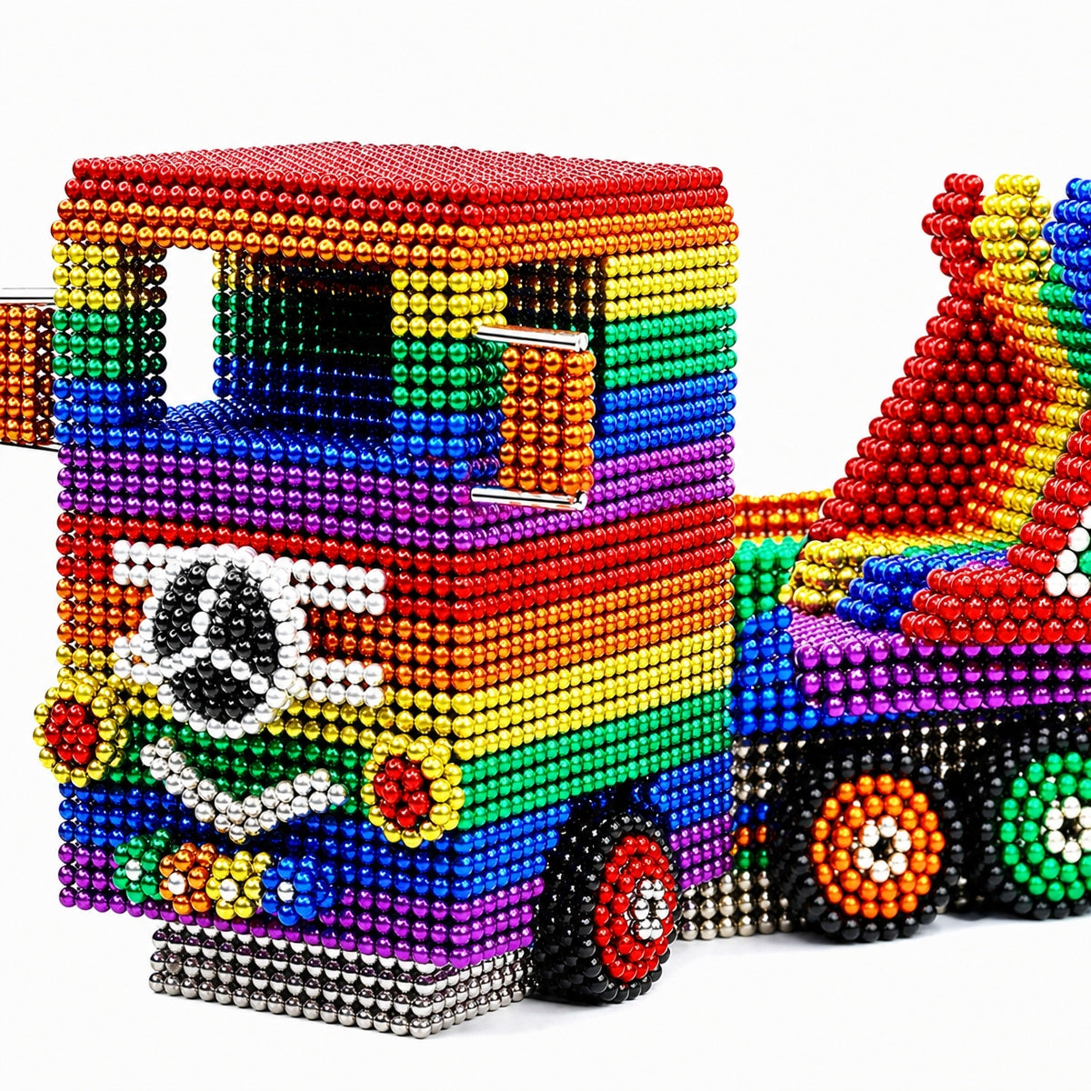 NEOCUBE MAGNETIC BALLS 1000x 3MM RAINBOW KIDS BLOCKS COLORFUL GIFT Kid's age 10+ years