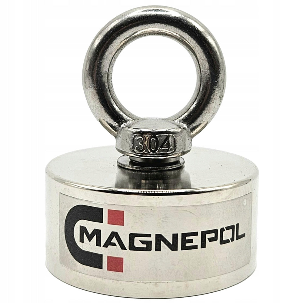 NEODYMIUM MAGNET 120kg reach 8cm handle Ø50 23mm for search rope EAN (GTIN) 5903003211778