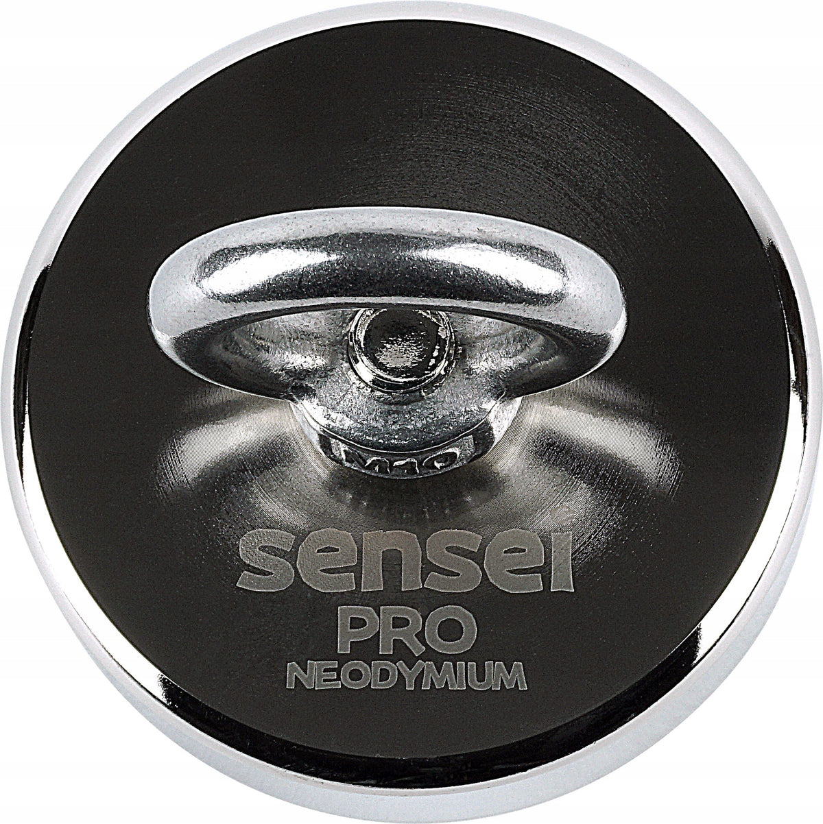NEODYMIUM MAGNET 250 kg / Ø75 mm, Strong Handle N52 in Enclosure, Thread M10 Number of pieces on offer 1 szt.
