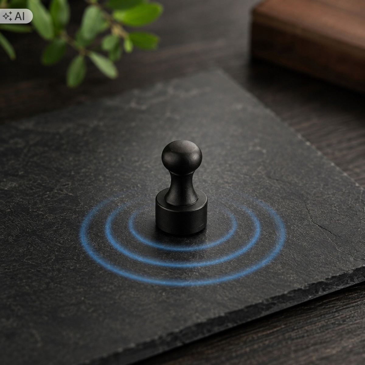 NEODYMIUM MAGNET STRONG 12x16mm SET OF 20 PIECES BLACK IN THE FORM OF PINS Packaging status original