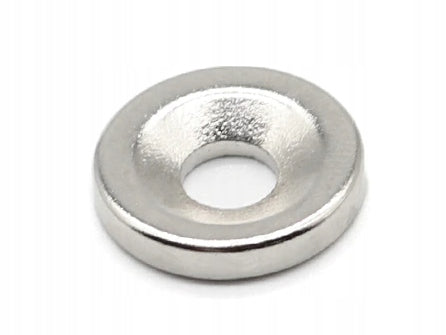 NEODYMIUM MAGNET WITH SCREW HOLE 15X3 10 PIECES ROUND DISC STRONG EAN (GTIN) 5904161097921