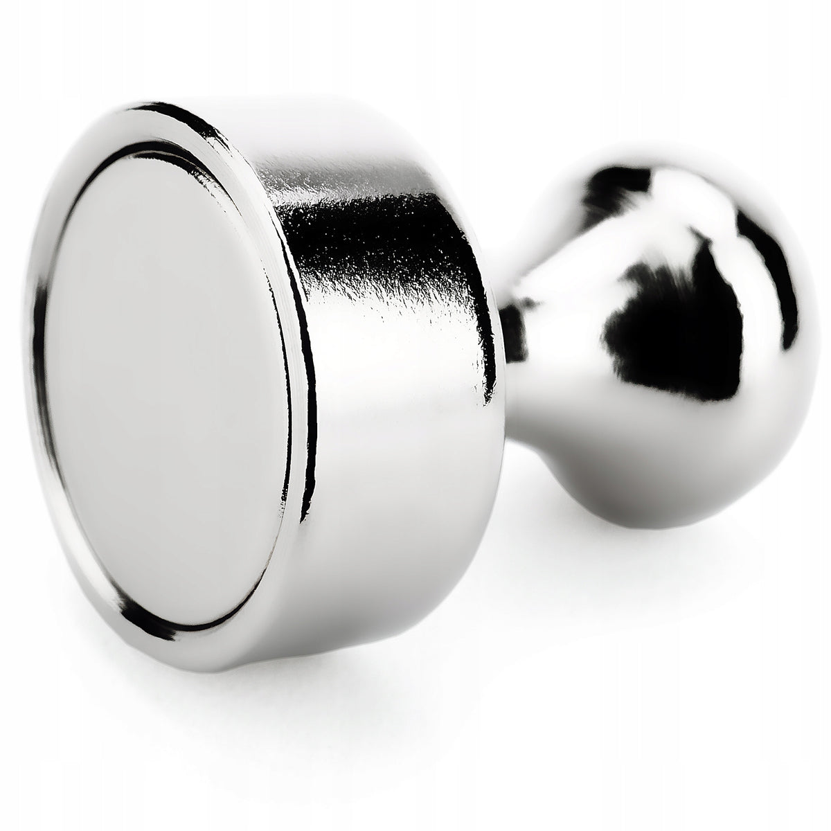 NEODYMIUM OFFICE MAGNETS Ø12 mm for Whiteboard Refrigerator, Silver, 24 pcs. EAN (GTIN) 5906670594106