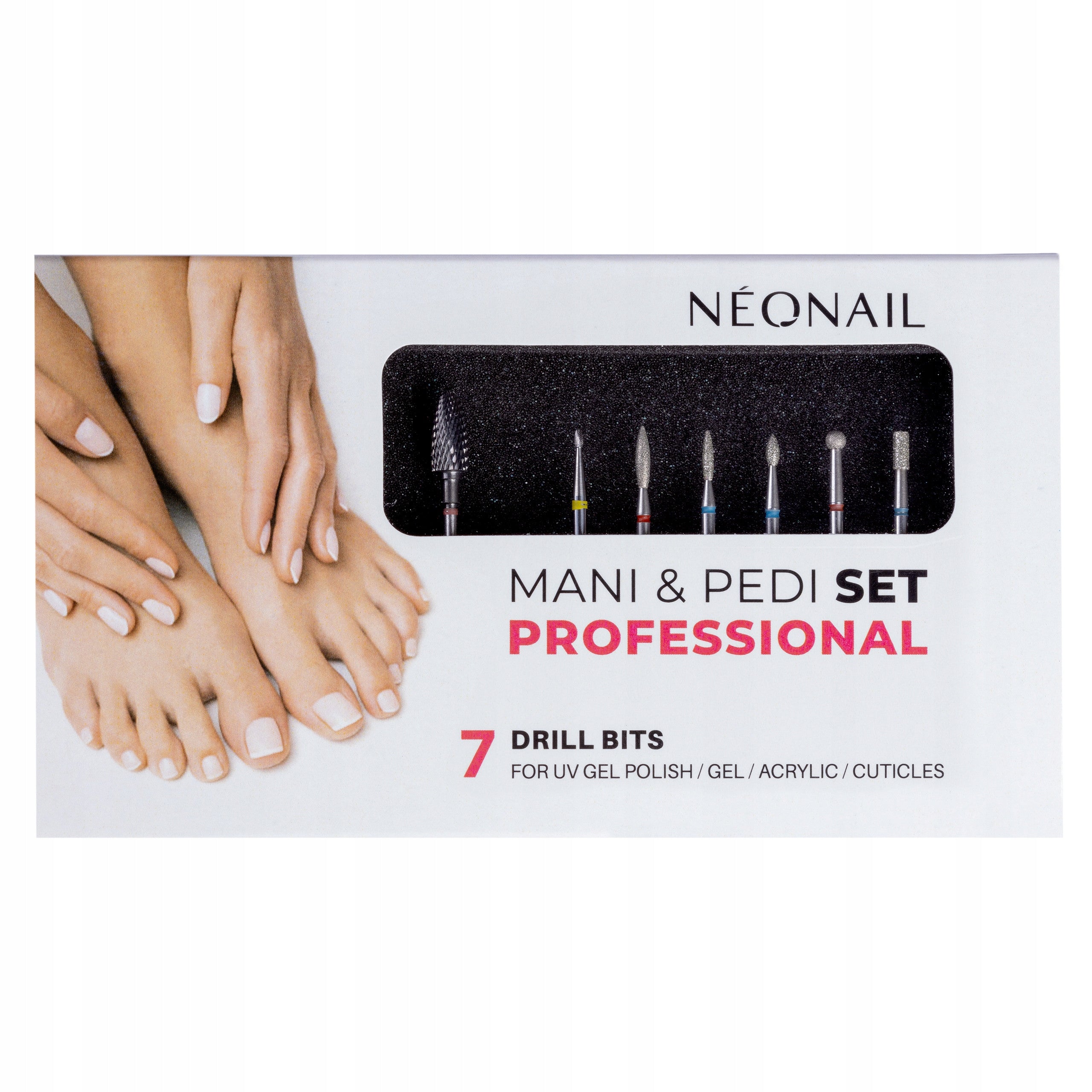 NEONAIL Milling cutter set - PROFESSIONAL 7