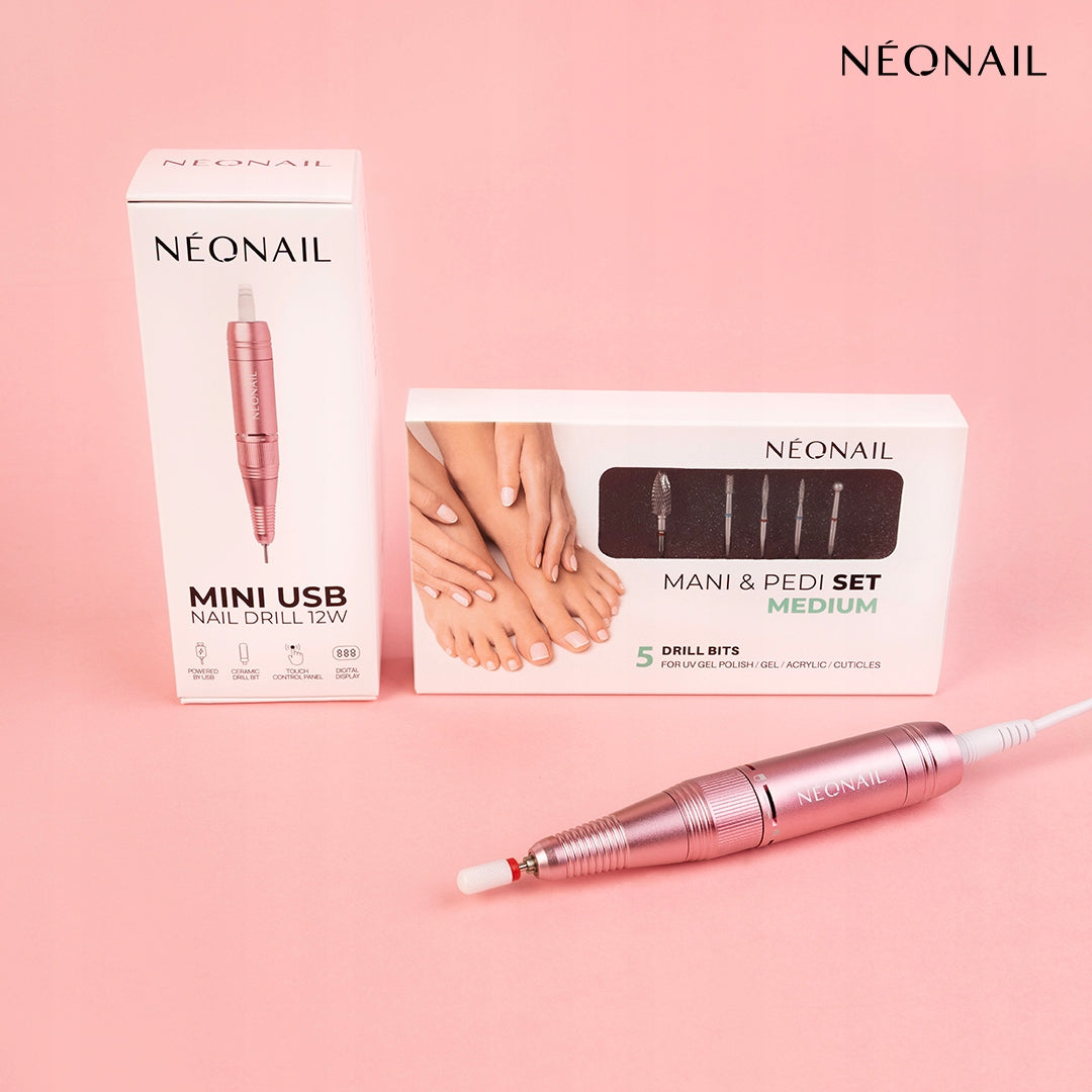 NEONAIL Nail Milling Machine Mini USB 12W 35000 RPM Pink Manufacturer code 12120
