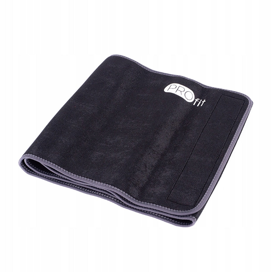 NEOPRENE SLIMMING BELT FOR EXERCISE WIDE 30cm TRAINING bk DK 5063 Color black