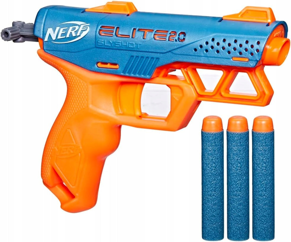 NERF ELITE 2.0 F6356 Slyshot Revolver + 3 arrows, toy for children +8 Packaging status original