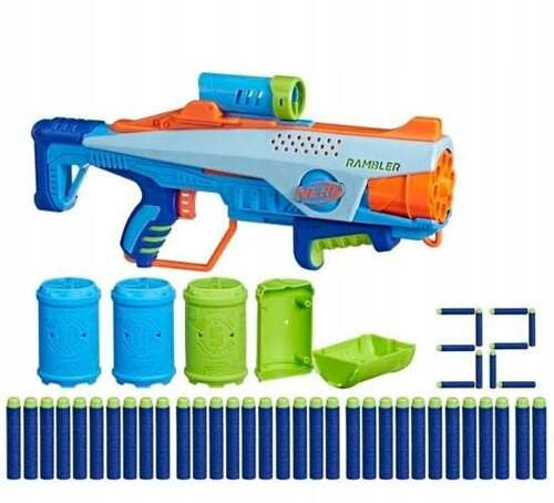 NERF ELITE JUNIOR ROOKIE F6752 + 32 ARROWS