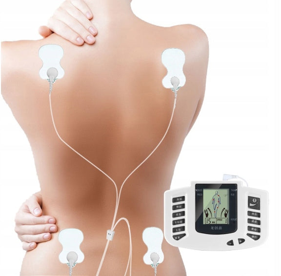 NERVE MUSCLE ELECTROSTIMULATOR TENS EMS STRONG STIMULATOR MASSAGER SET XL Packaging status original