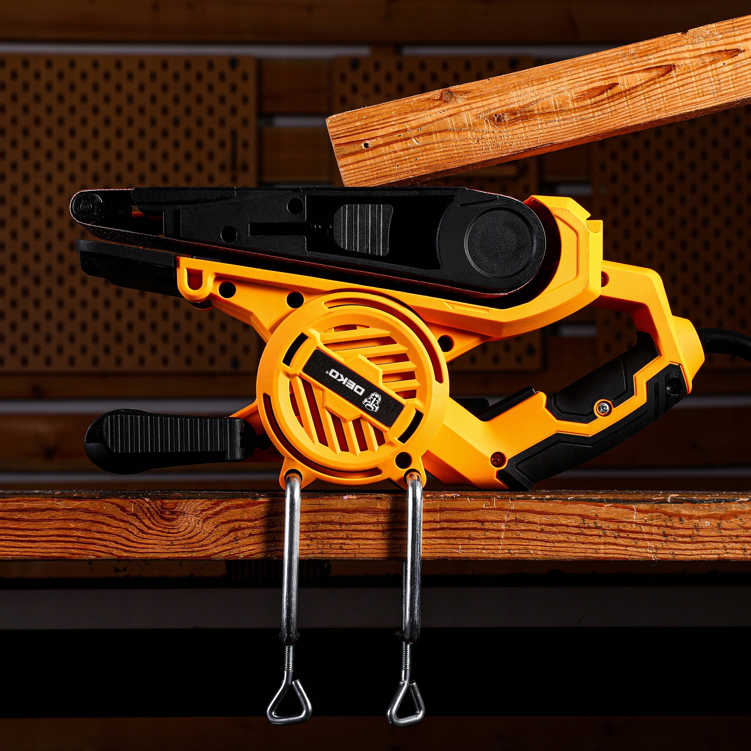 NETWORK BELT SANDER FOR WOOD 1010W CLEANER BELT CLEANER STRONG DEKO Maximum power 1010 W