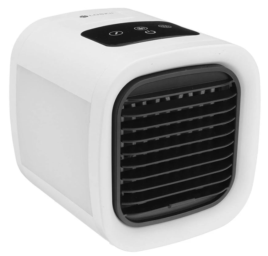 NEW AIR CONDITIONER LOSKII LW-01 POWERFUL MOTOR / QUIET / PURIFIES / HUMIDIFIES Packaging status original