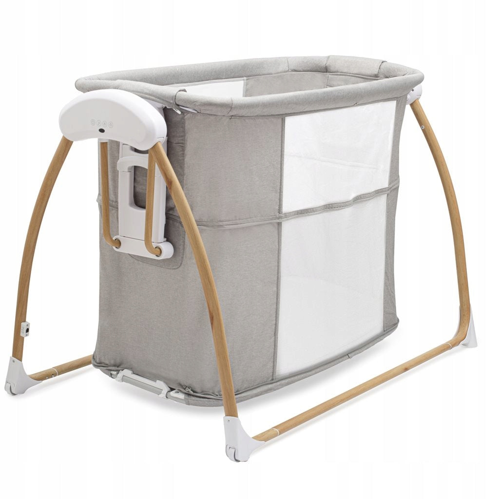 NEW BABY SMART COT FOR CHILDREN 3IN1 GREY Color gray
