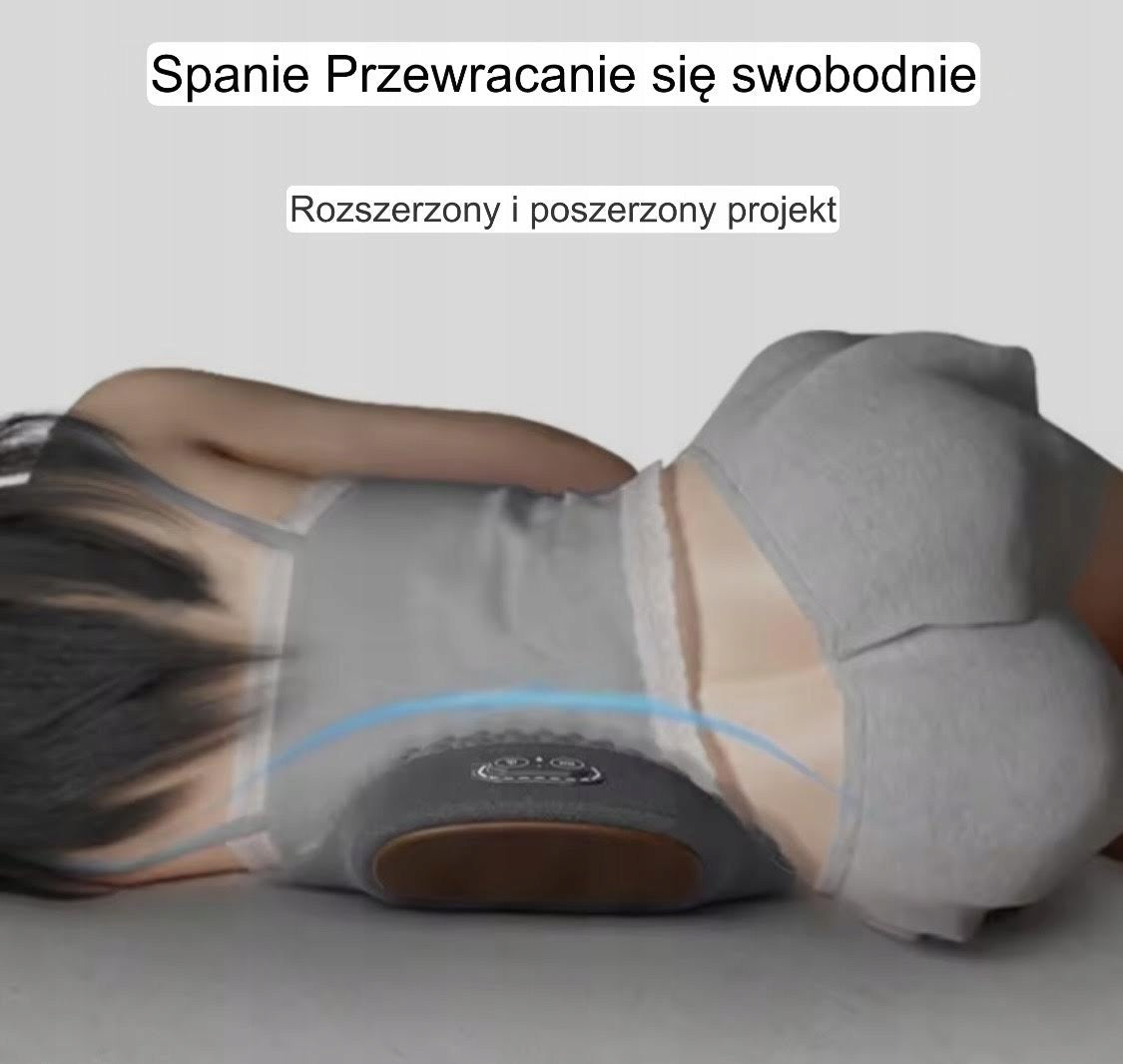 NEW MODEL Lumbago Vibration Lumbar Back Massager with Heat Function Packaging status original