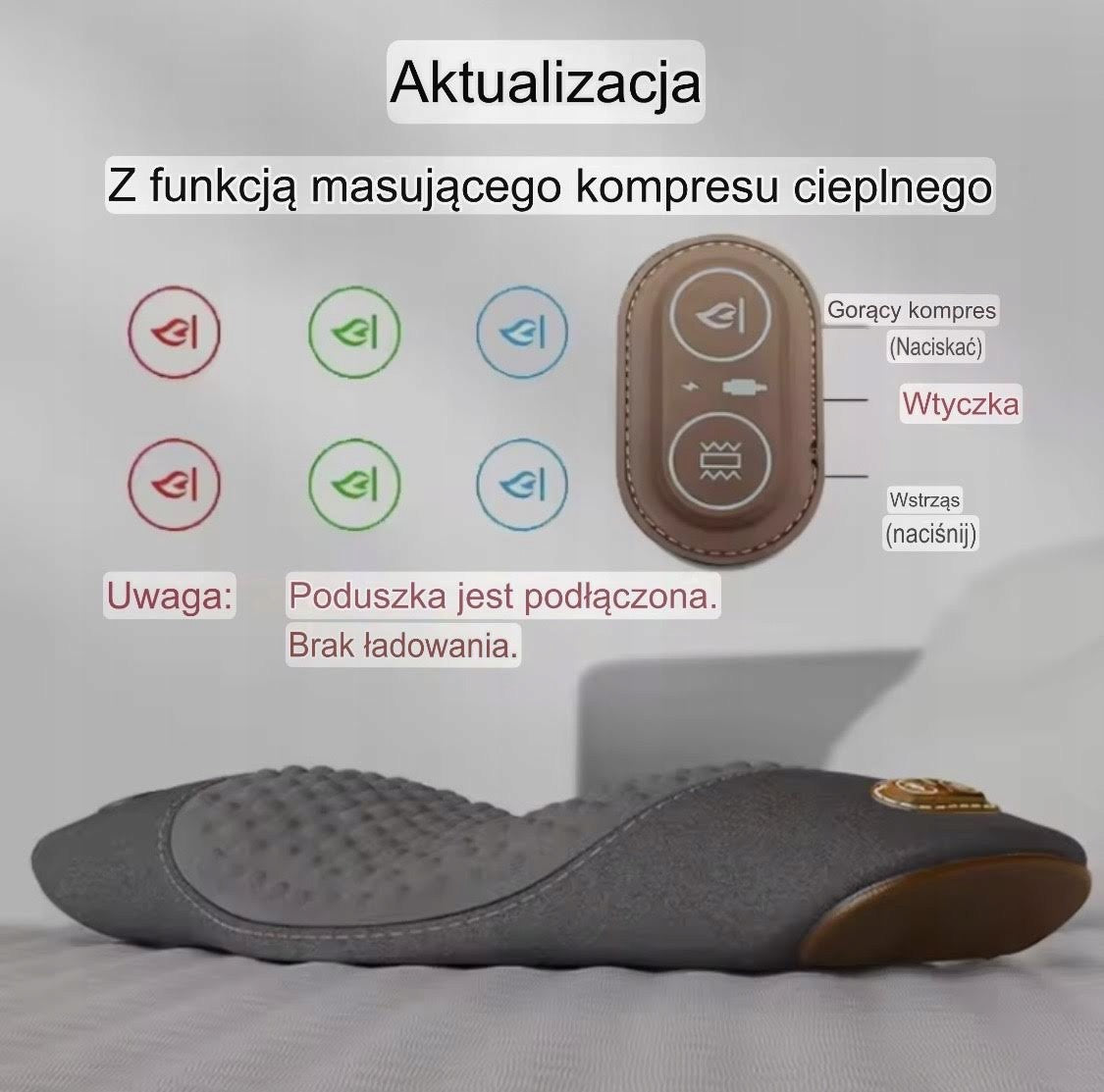NEW MODEL Lumbago Vibration Lumbar Back Massager with Heat Function