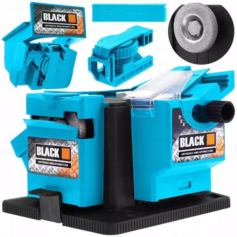 NEW MULTIFUNCTION SHARPENER BLACK 53754