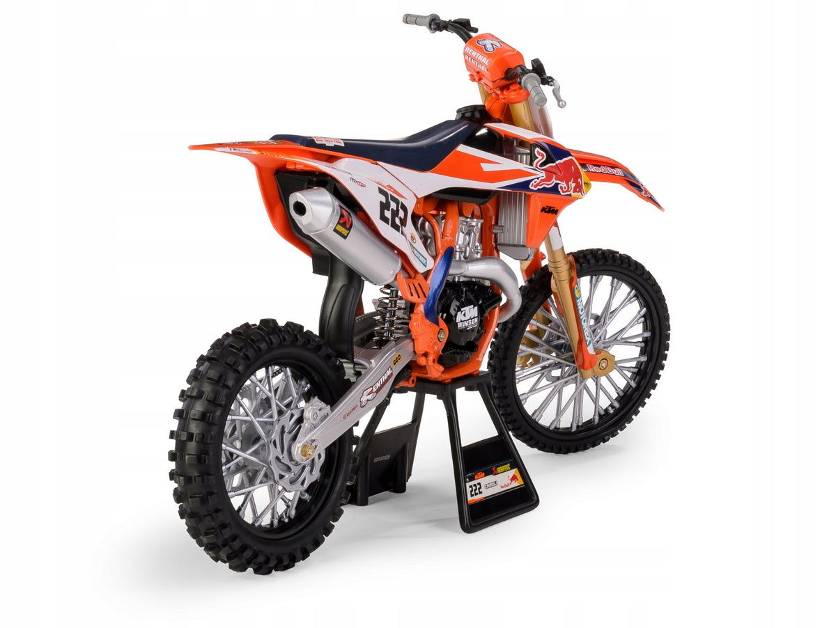NEW RAY KTM 450SX-F #222 TONS CAIROLI 1:6 MOTORCYCLE NEW MOTOCROSS MODEL Brand New Ray