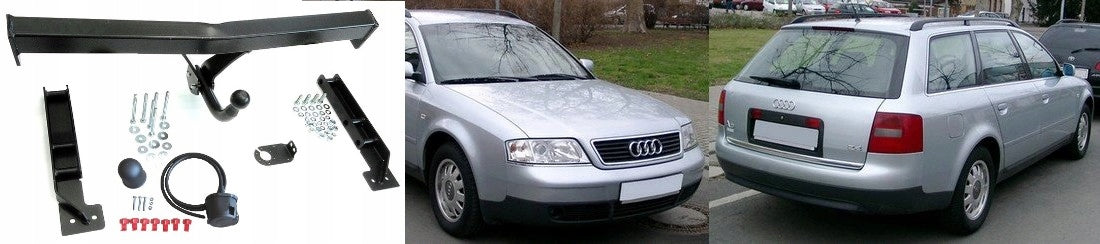 NEW TOWBAR AUDI A6 C5 SEDAN STATION WAGON QUATTRO Harness included 7 PIN