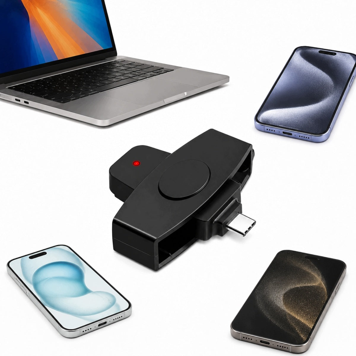 NEW USB-C DRIVER TACHOGRAPH CARD READER FOR ROTARY SMARTPHONE