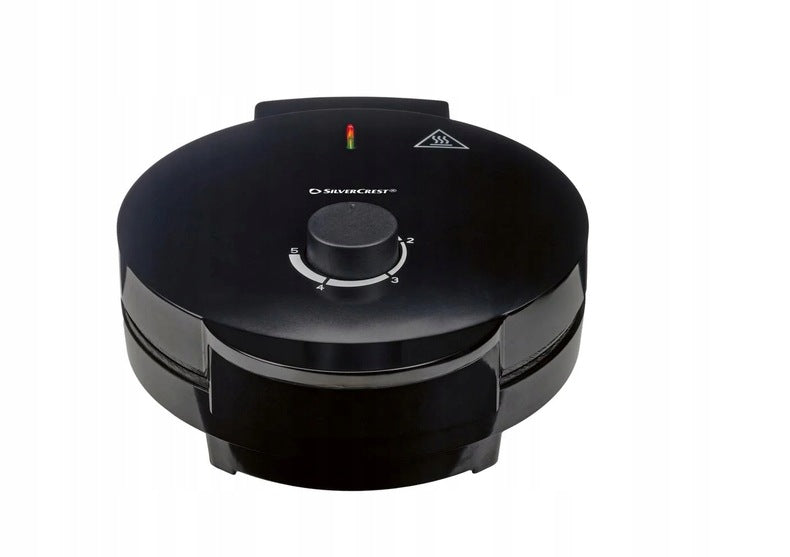 NEW Waffle Iron SILVERCREST 1200 W SWE 1200 F1 black Brand SilverCrest