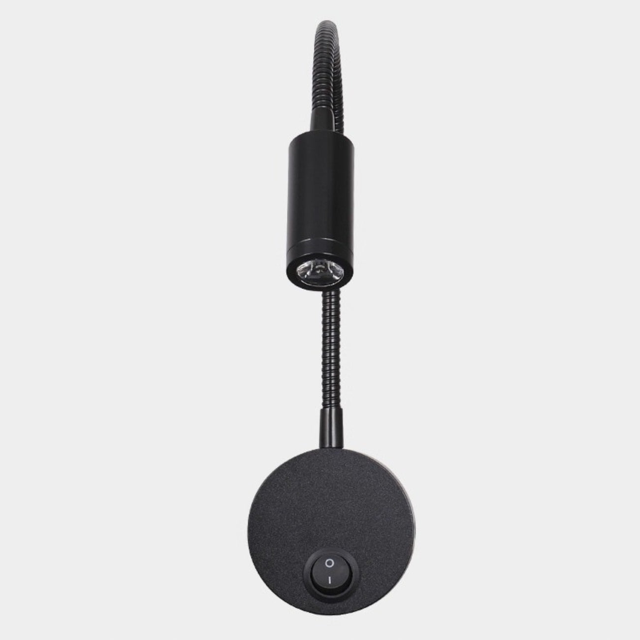 NIGHT LIGHT LED WALL SCONCE ADJUSTABLE OVER READING BED BLACK 3W Packaging status original