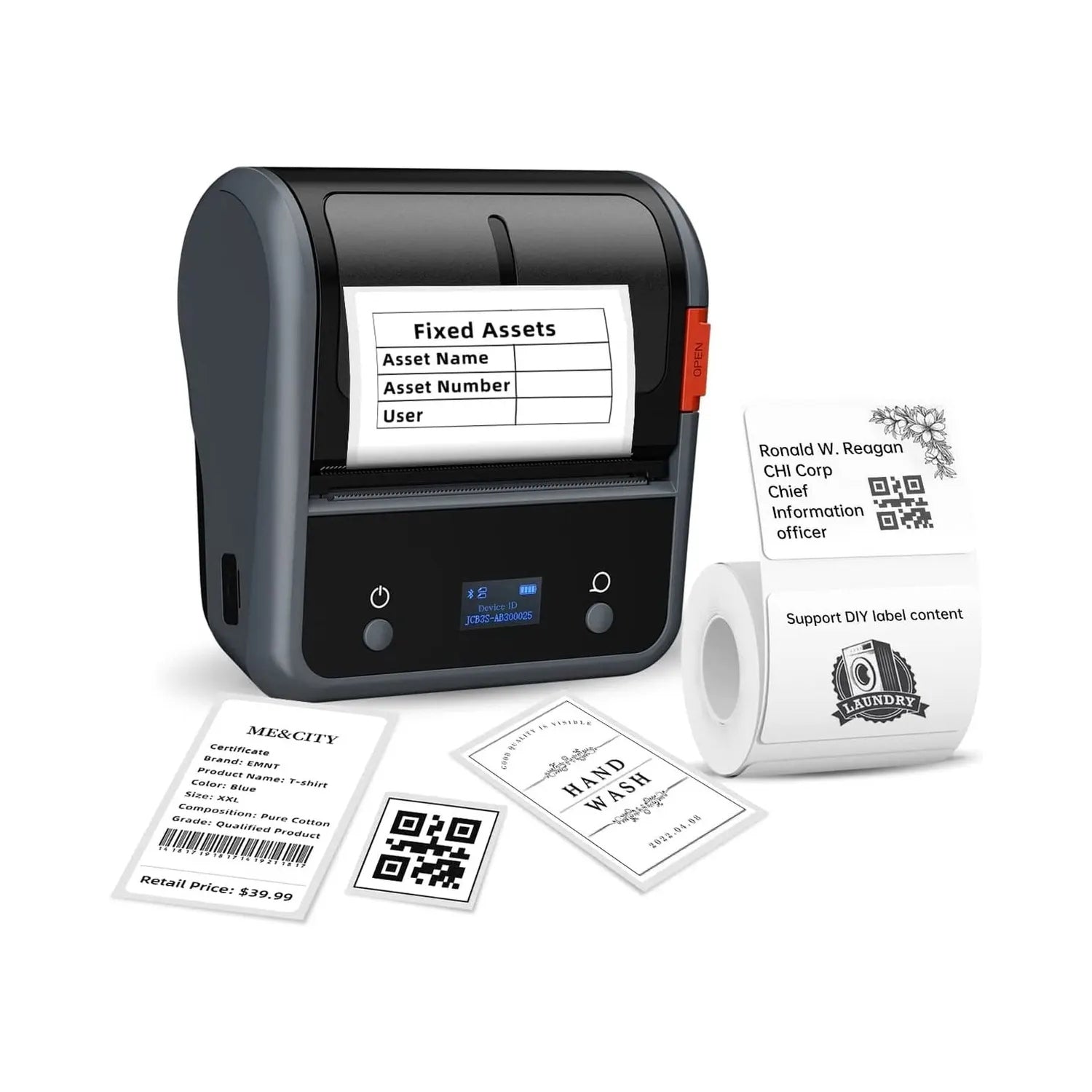 NIIMBOT B3S_P thermal 75 mm Bluetooth + 1 roll of labels