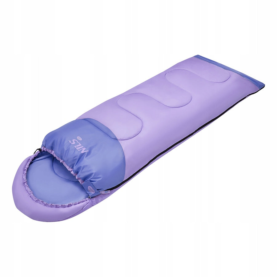 NILS NC2007 PURPLE SLEEPING BAG JUNIOR 60x180 Brand Nils Camp