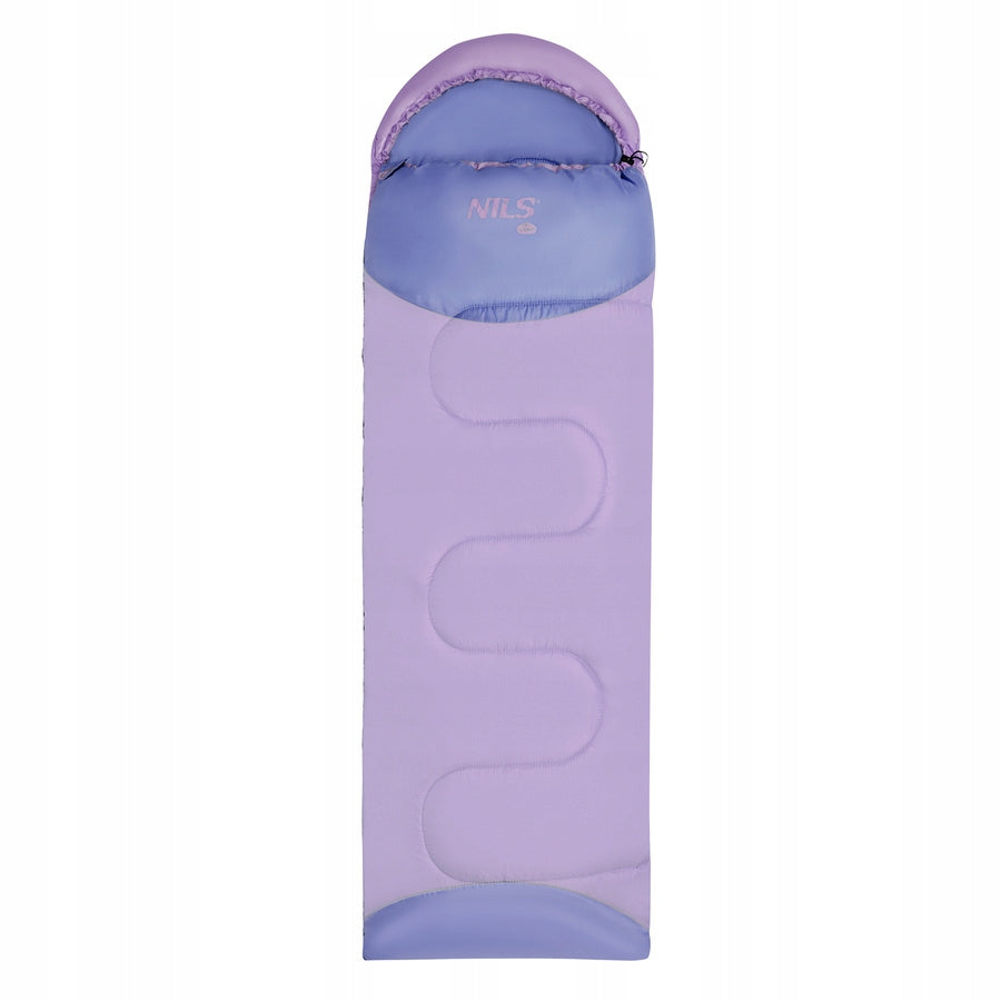 NILS NC2007 PURPLE SLEEPING BAG JUNIOR 60x180 Manufacturer code 15-04-137