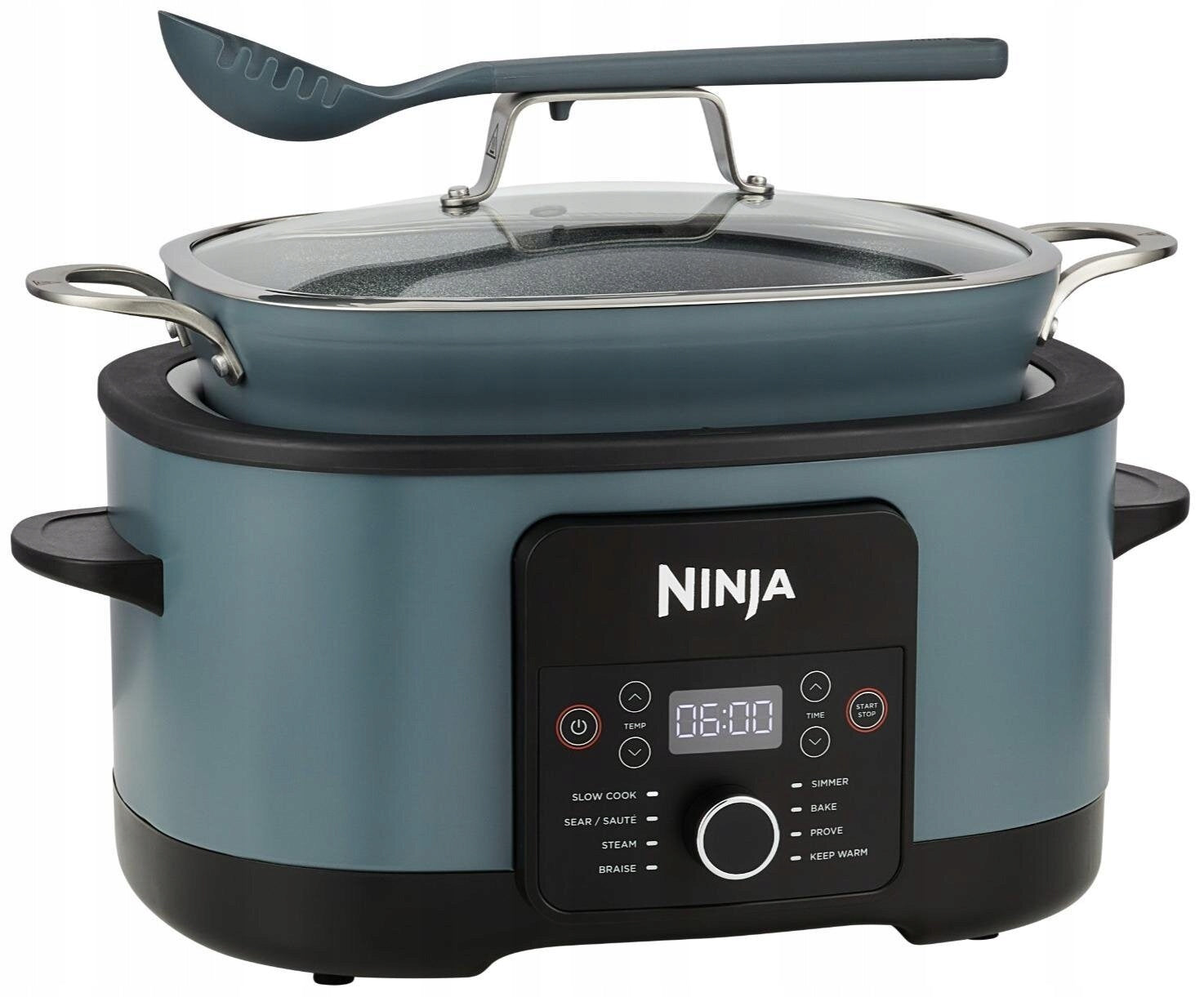 NINJA Foodi PossibleCooker MC1001EU 1200 W 8 L Stainless Steel Dominant color blue