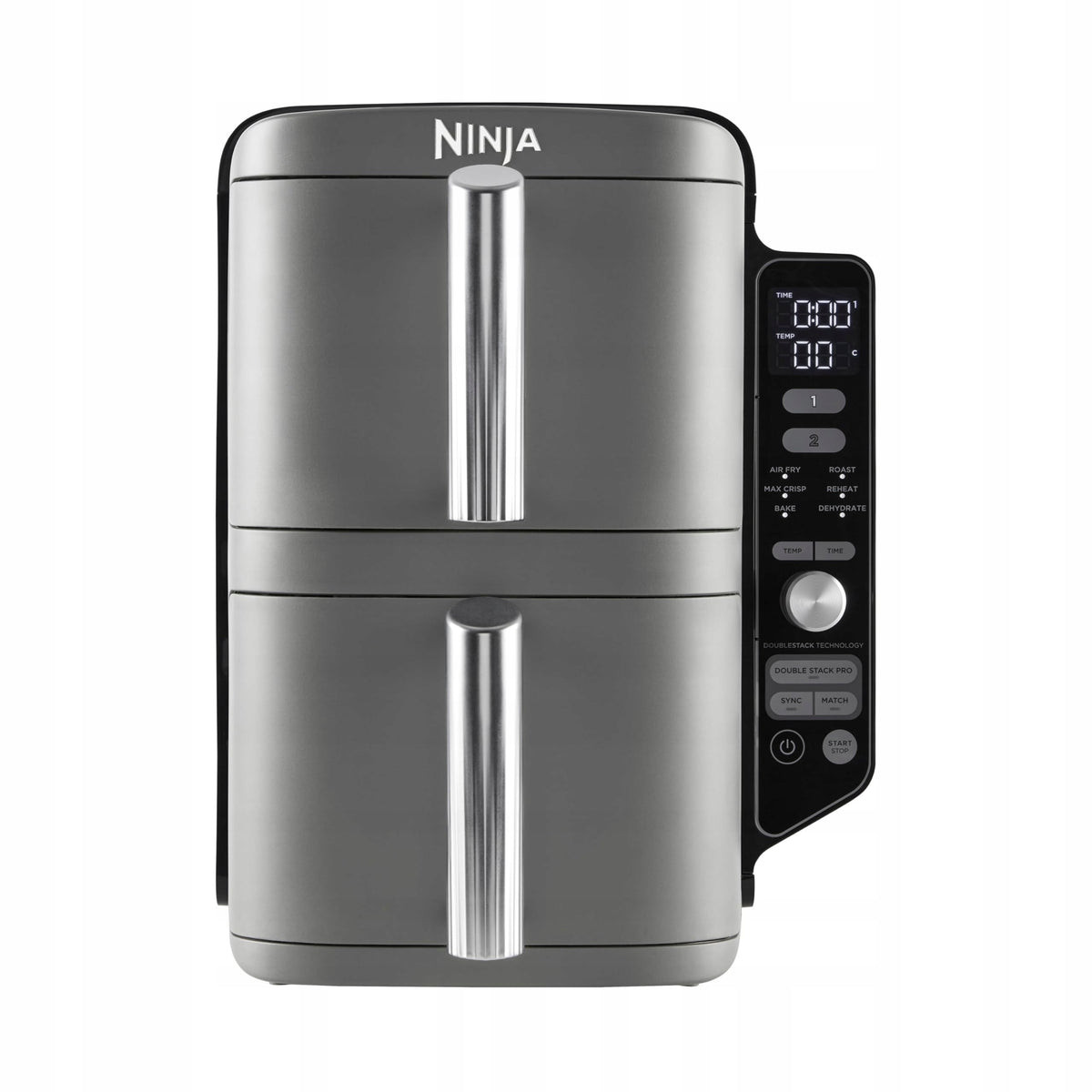 NINJA STRONG NON-FAT AIR FRYER 2470W TWO DISHES AT THE SAME TIME XXL Manufacturer code SL400EU