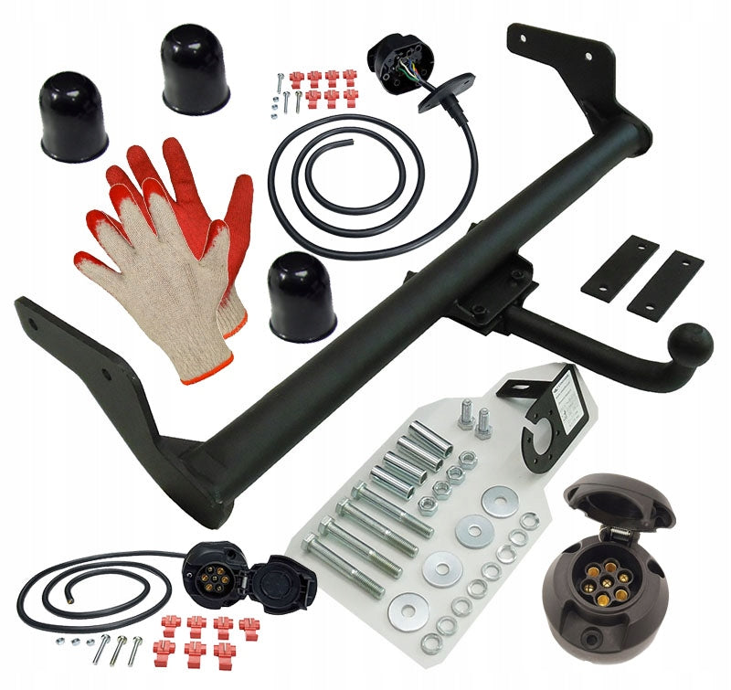 NO BUMPER CUTTING TOW BAR HARNESS FOR RENAULT KANGOO 1I KANGO 97do08 Harness included 7 PIN