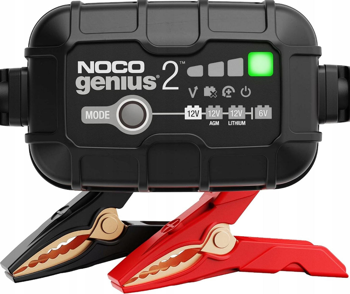 NOCO GENIUS 2 6V/12V 2A SMART BATTERY CHARGER FOR CARS