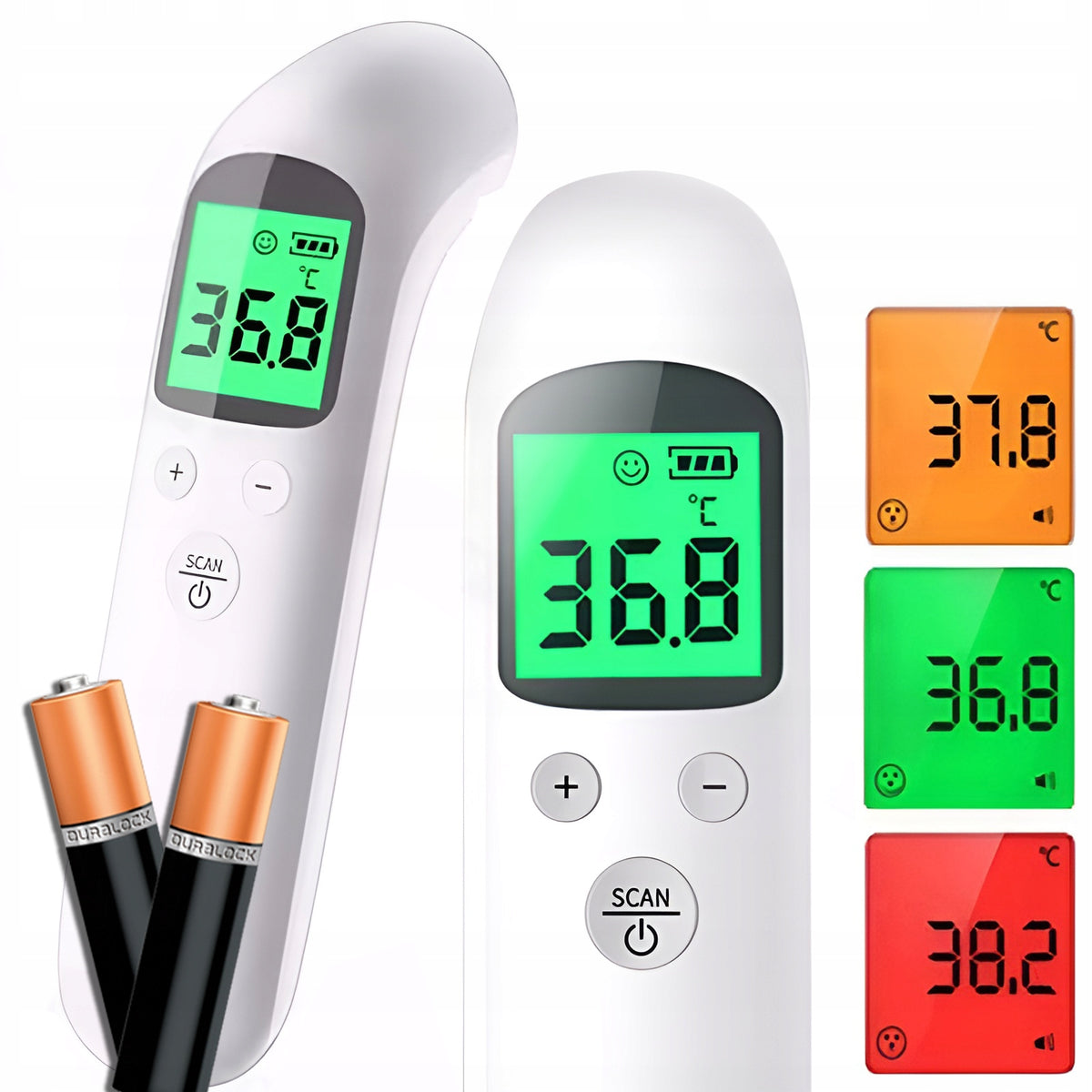 NON-CONTACT MEDICAL ELECTRONIC THERMOMETER INFRARED LCD ACCURATE