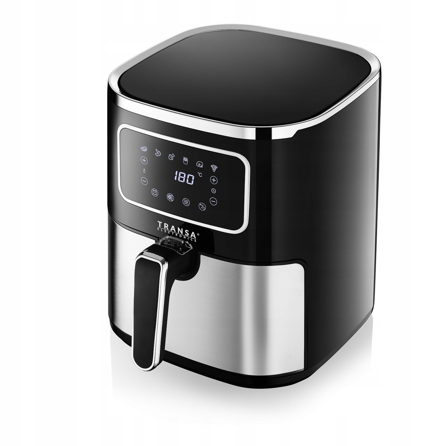 NON-FAT AIR FRYER INOX 6 PROGRAMS XXL 5L 1700W Dominant color silver/gray