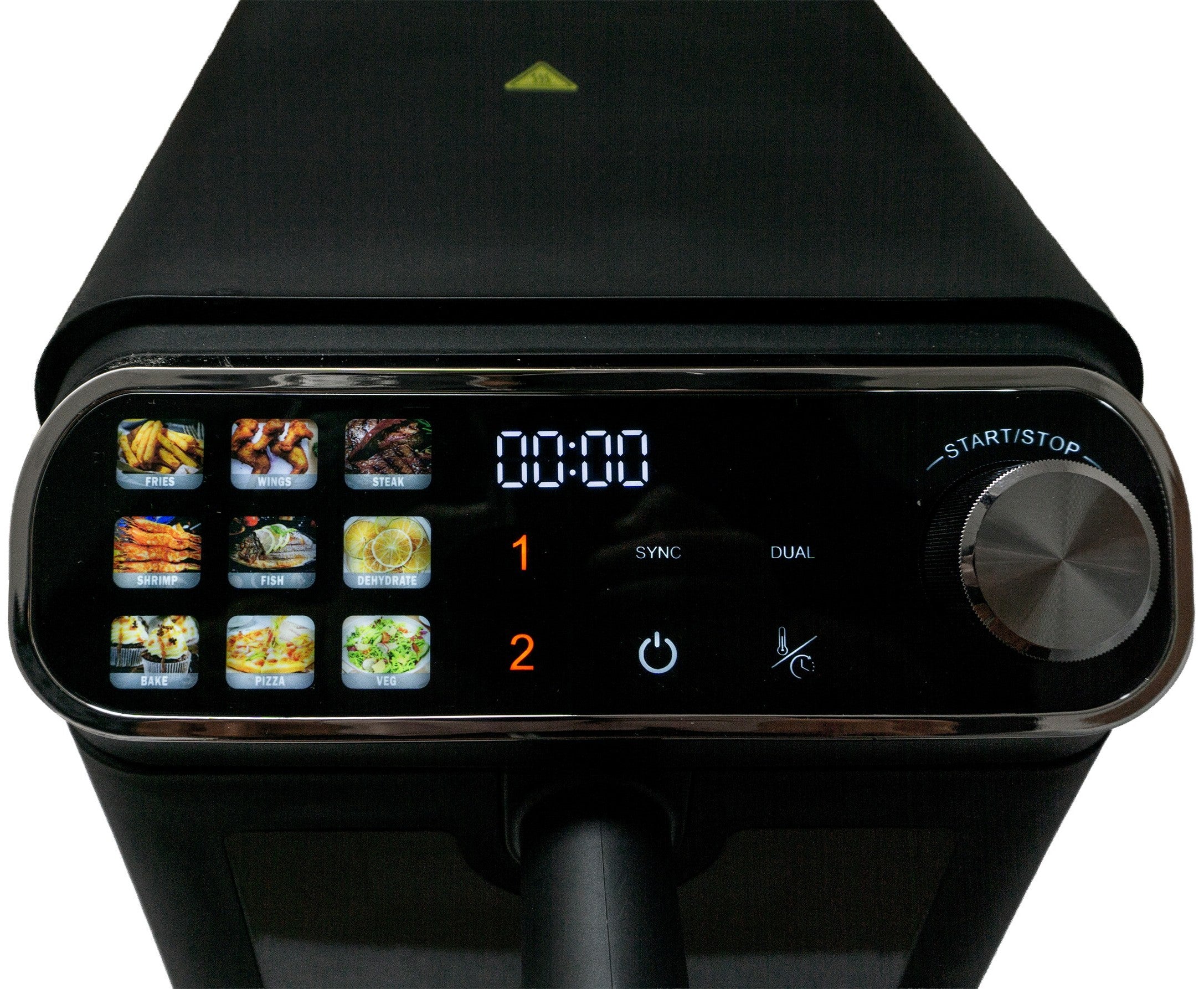 NON-FAT TWO-CHAMBER VERTICAL AIR FRYER 2460W 11L AIR FRYER 2 GRATES Power 2460 W