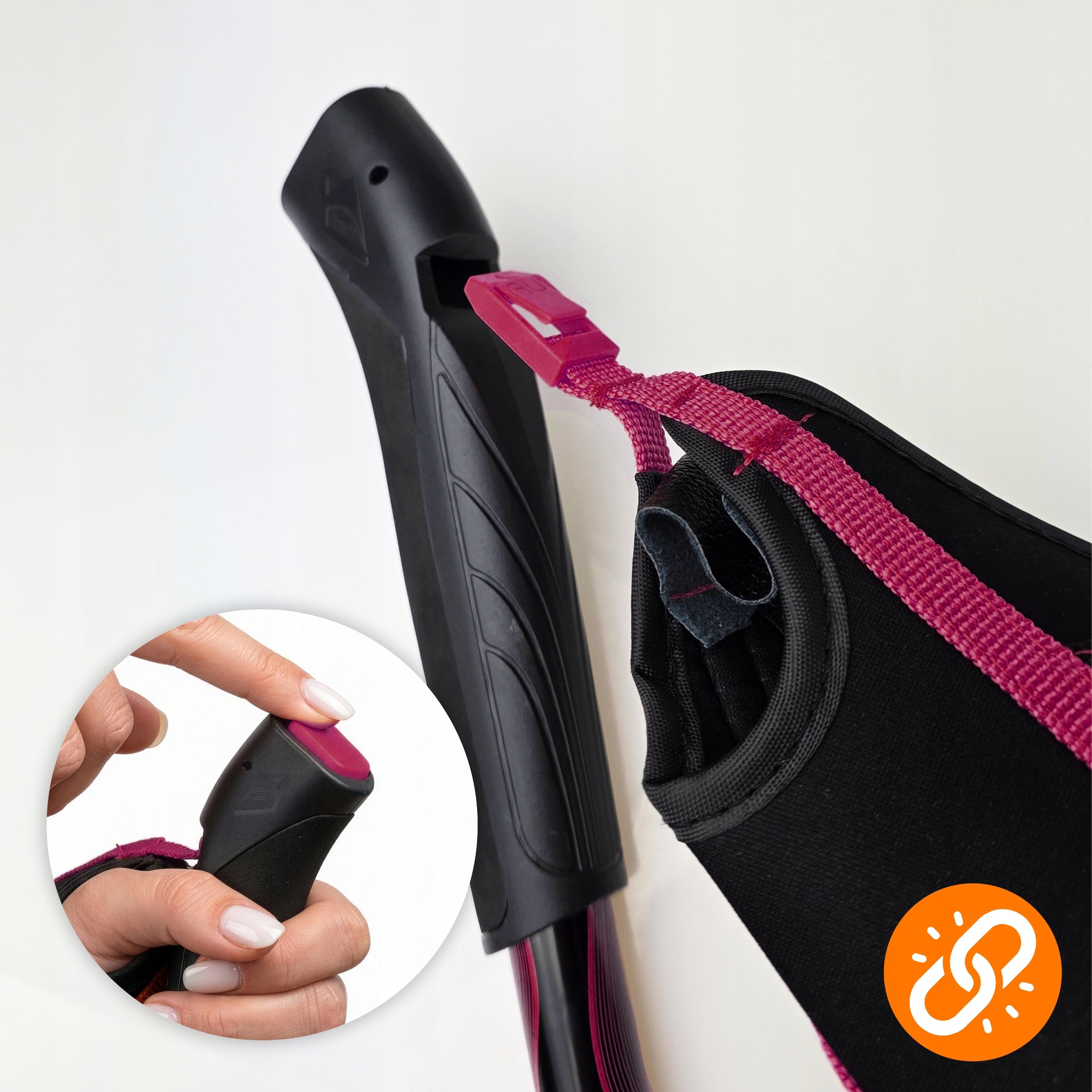 NORDIC WALKING ALUMINIUM TELESCOPIC POLES FOLDING TREKKING INTO LIGHT MOUNTAINS Manufacturer code SHP-1160