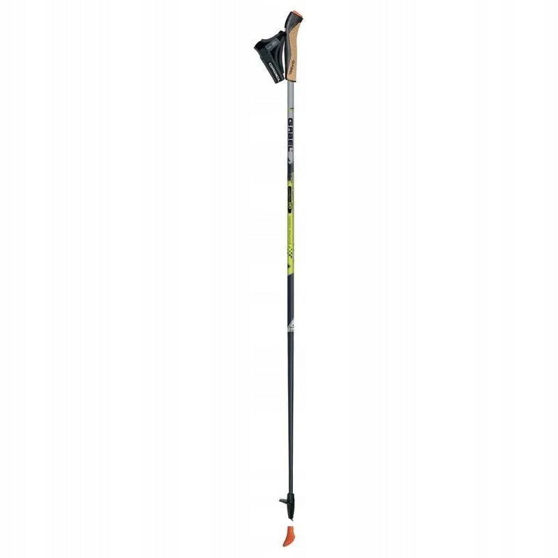 NORDIC WALKING GABEL STICKS X-5 BLACK/YELLOW 100 CM Color black
