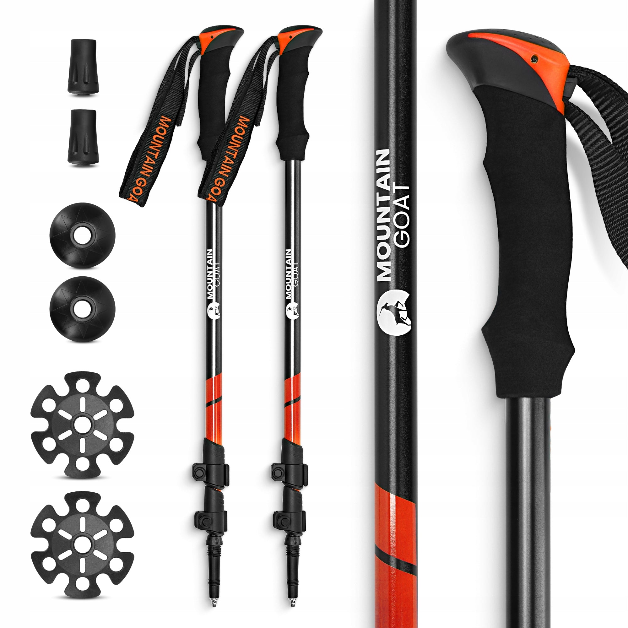 NORDIC WALKING POLES ADJUSTABLE POLES FOR WALKING WALK