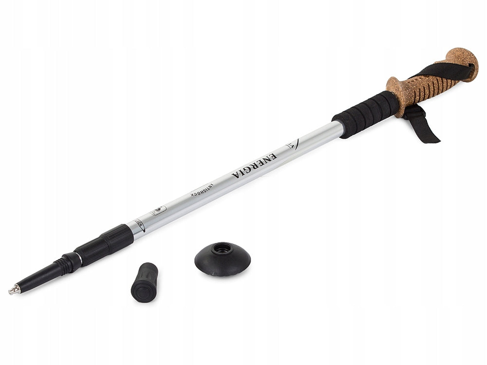 NORDIC WALKING POLES FOR TREKKING ADJUSTABLE STICK POLES 2 PIECES Manufacturer code 14236_S