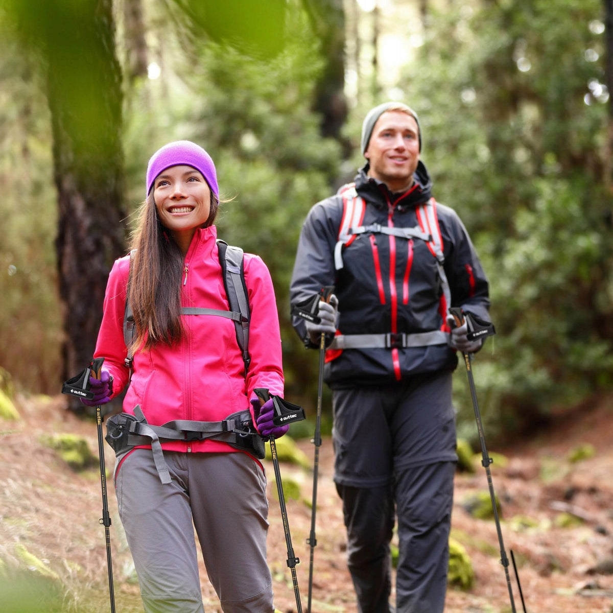 NORDIC WALKING POLES TREKKING WALKING POLES WITH DETACHABLE OUTTEC Brand Outtec