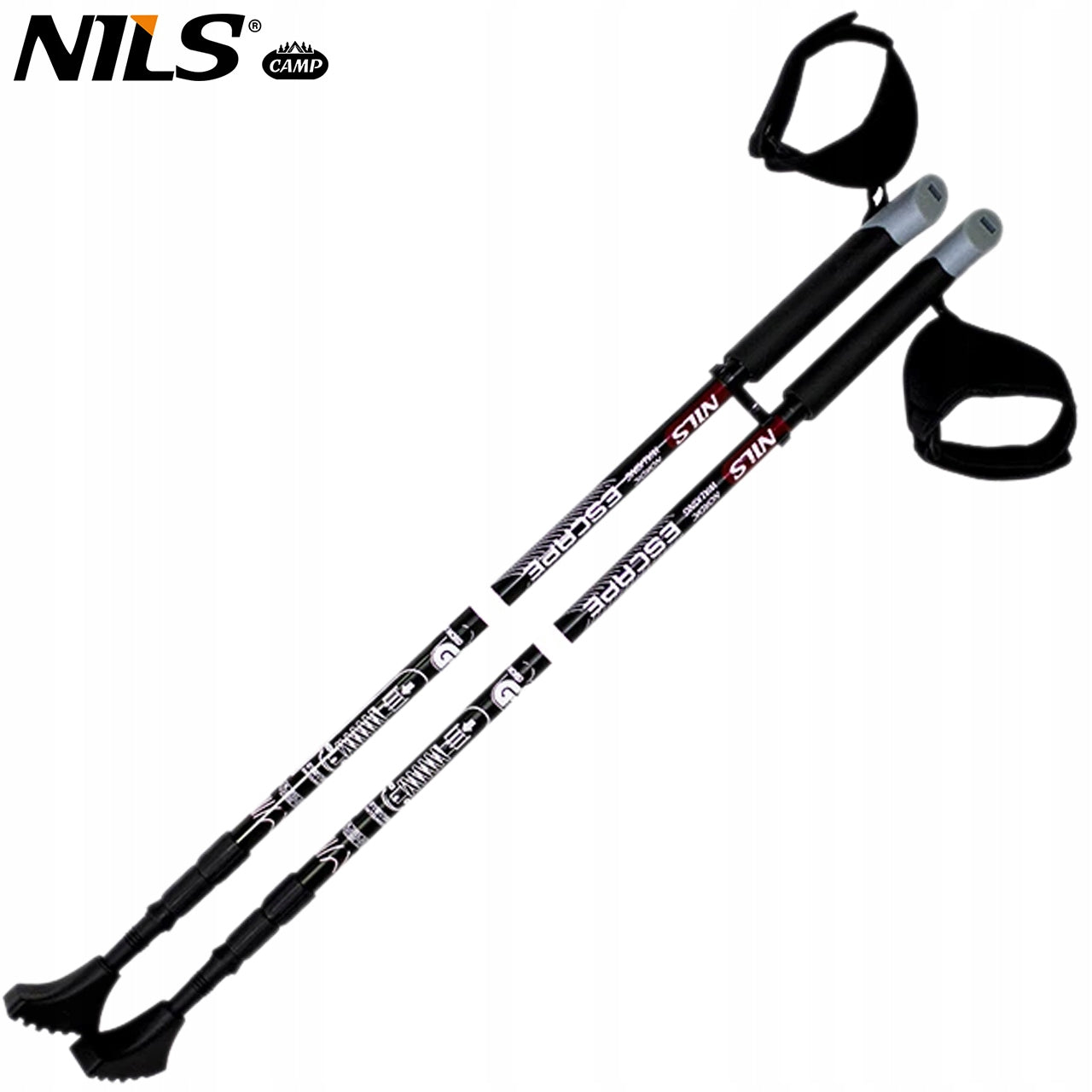 NORDIC WALKING TREKKING POLES ADJUSTABLE WITH CUSHIONING SYSTEM NILS Manufacturer code 25-1-009