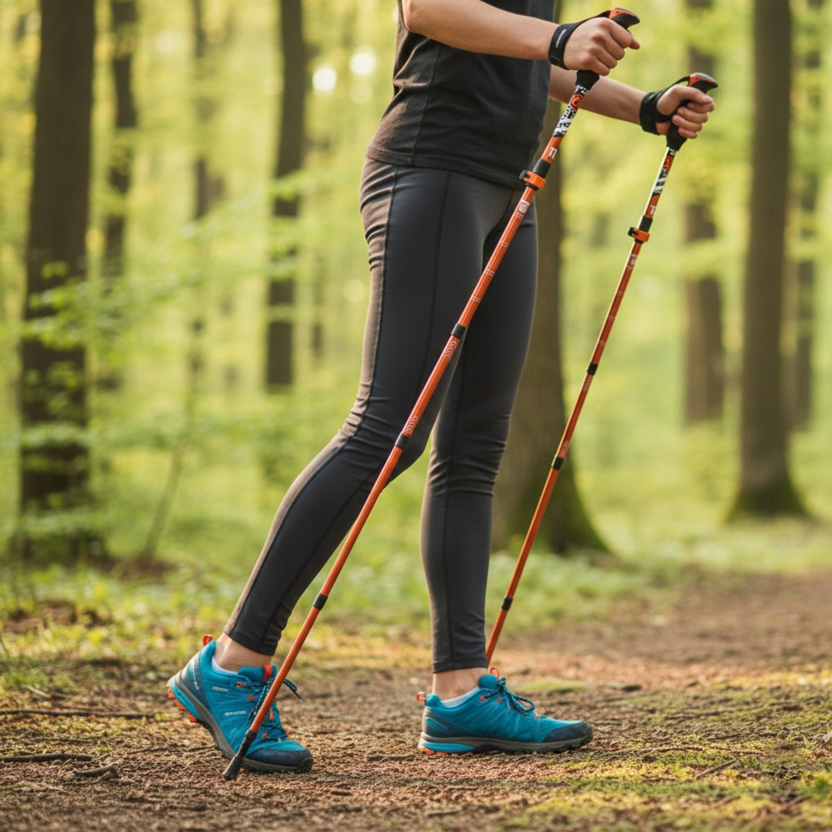NORDIC WALKING TREKKING POLES ENERO TRIP FOLDING LIGHTWEIGHT Manufacturer code 1075297