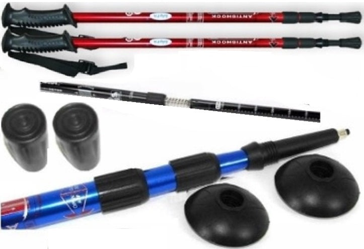 NORDIC WALKING poles 135 cm shock absorber PARA