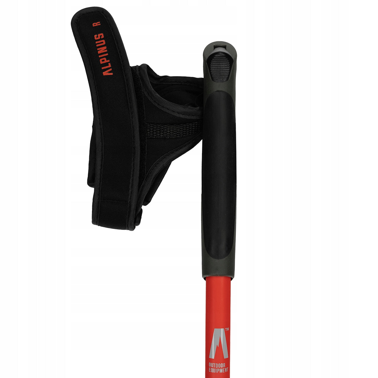 NORDIC WALKING poles ALPINUS Braunberg red carbon fiber 85-135cm Manufacturer code NX43601